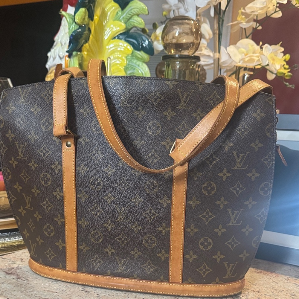 Authentic Vintage Louis Vuitton Brown Monogram Deauville Shoulder Bag - Picture 3 of 13